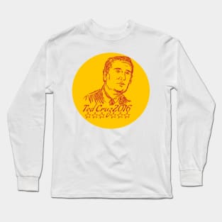 Ted Cruz 2016 Republican Drawing Long Sleeve T-Shirt